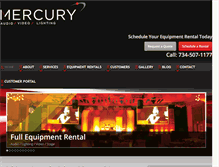 Tablet Screenshot of mercurysl.com